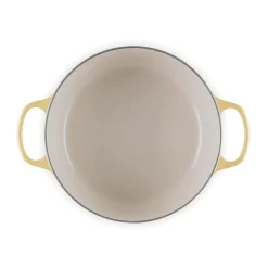 Le Creuset Signature Cast Iron 28cm Round Casserole - Camomille
