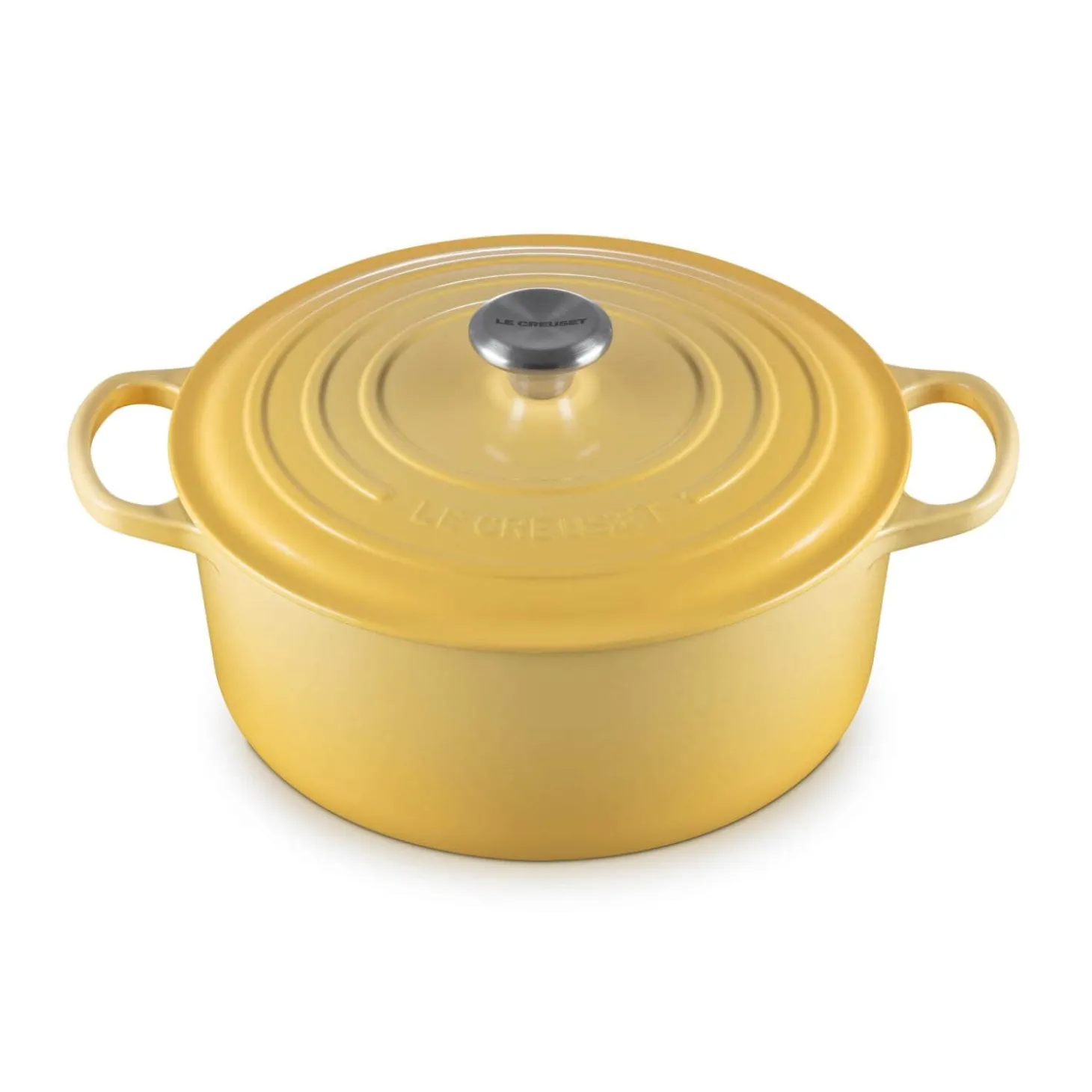 Le Creuset Signature Cast Iron 28cm Round Casserole - Camomille