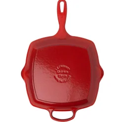 Le Creuset Signature Cast Iron 26cm Square Grillit - Cerise