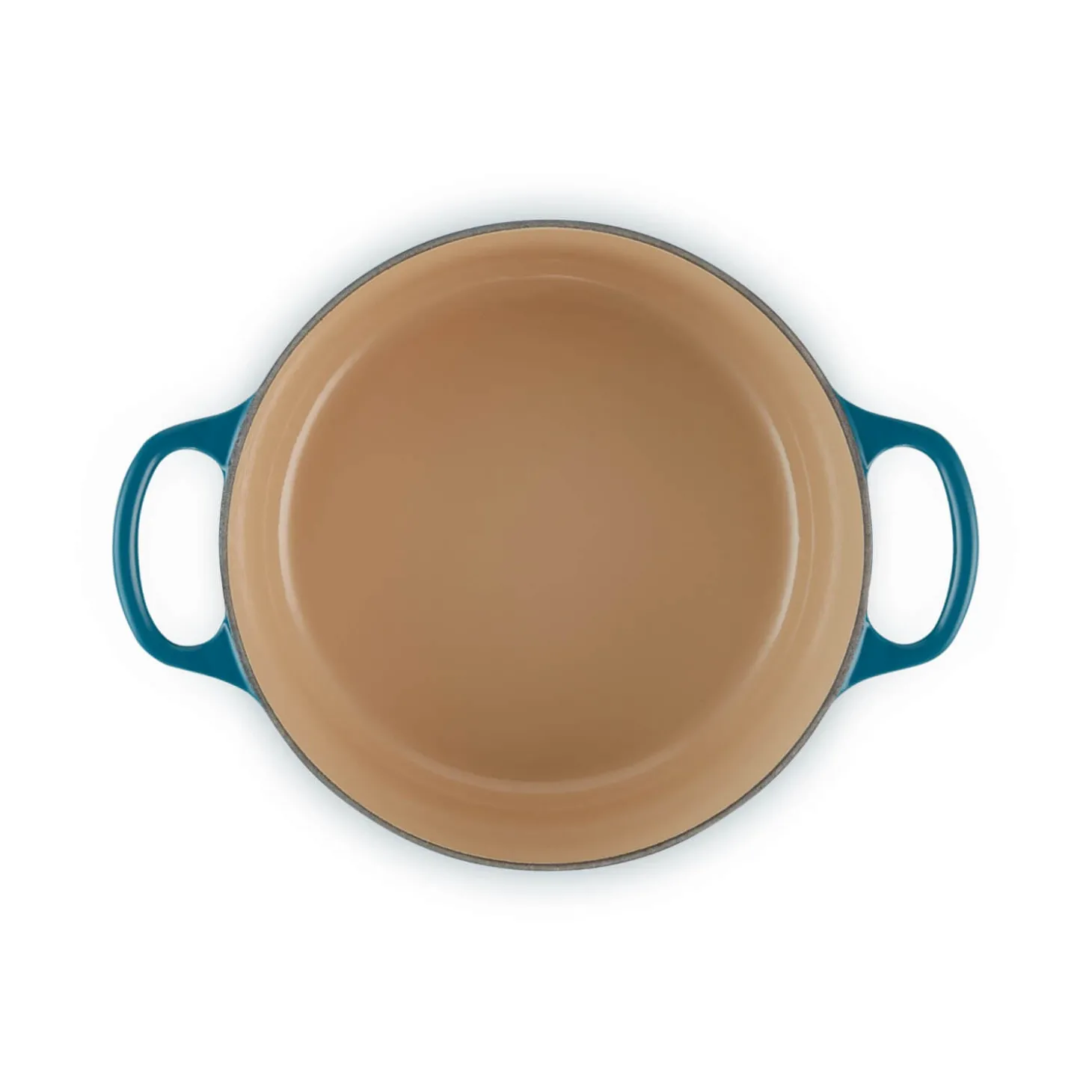 Le Creuset Signature Cast Iron 26cm Round Casserole - Deep Teal