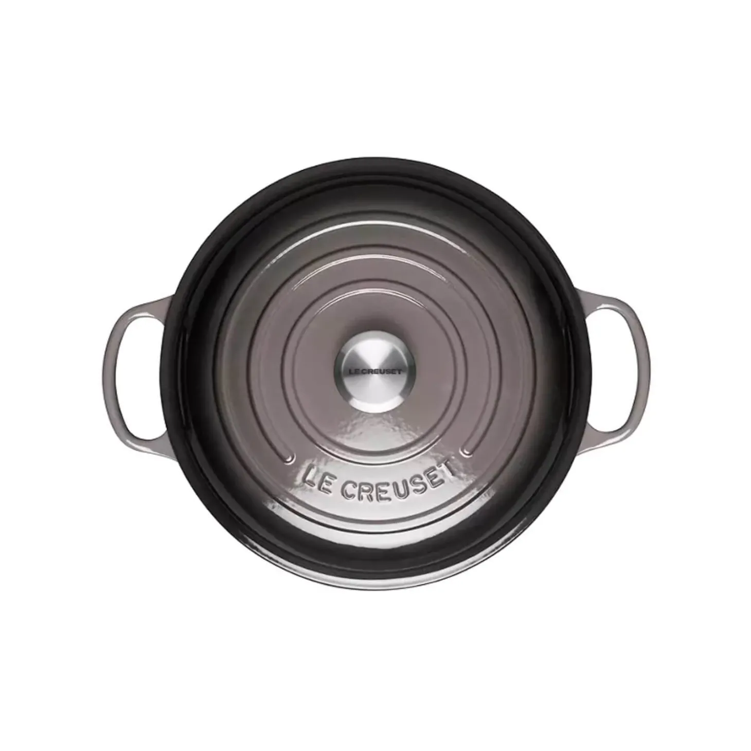 Le Creuset Signature Cast Iron 30cm Shallow Casserole - Flint