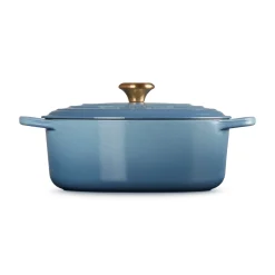 Le Creuset Signature Cast Iron 29cm Oval Casserole - Chambray