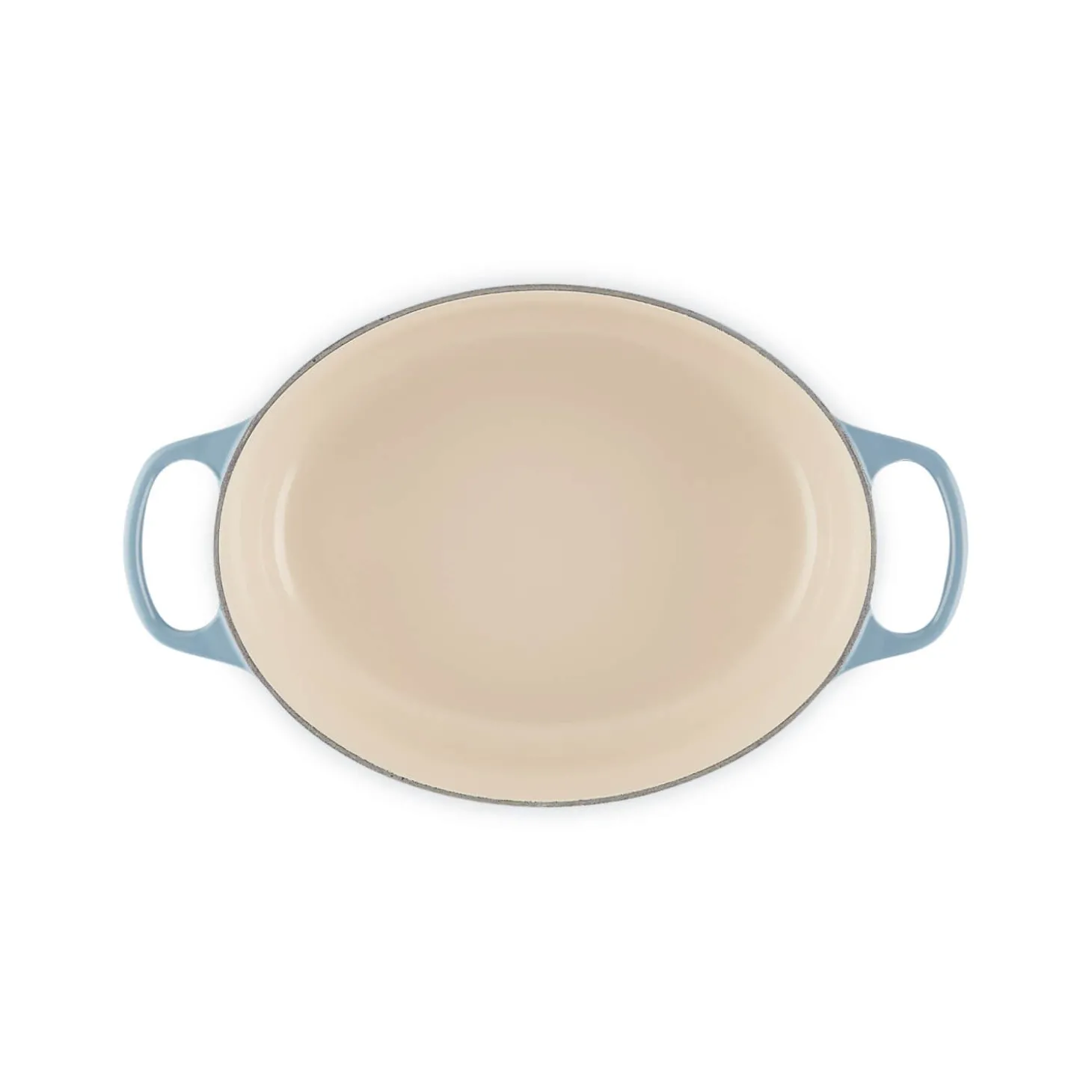 Le Creuset Signature Cast Iron 29cm Oval Casserole - Chambray