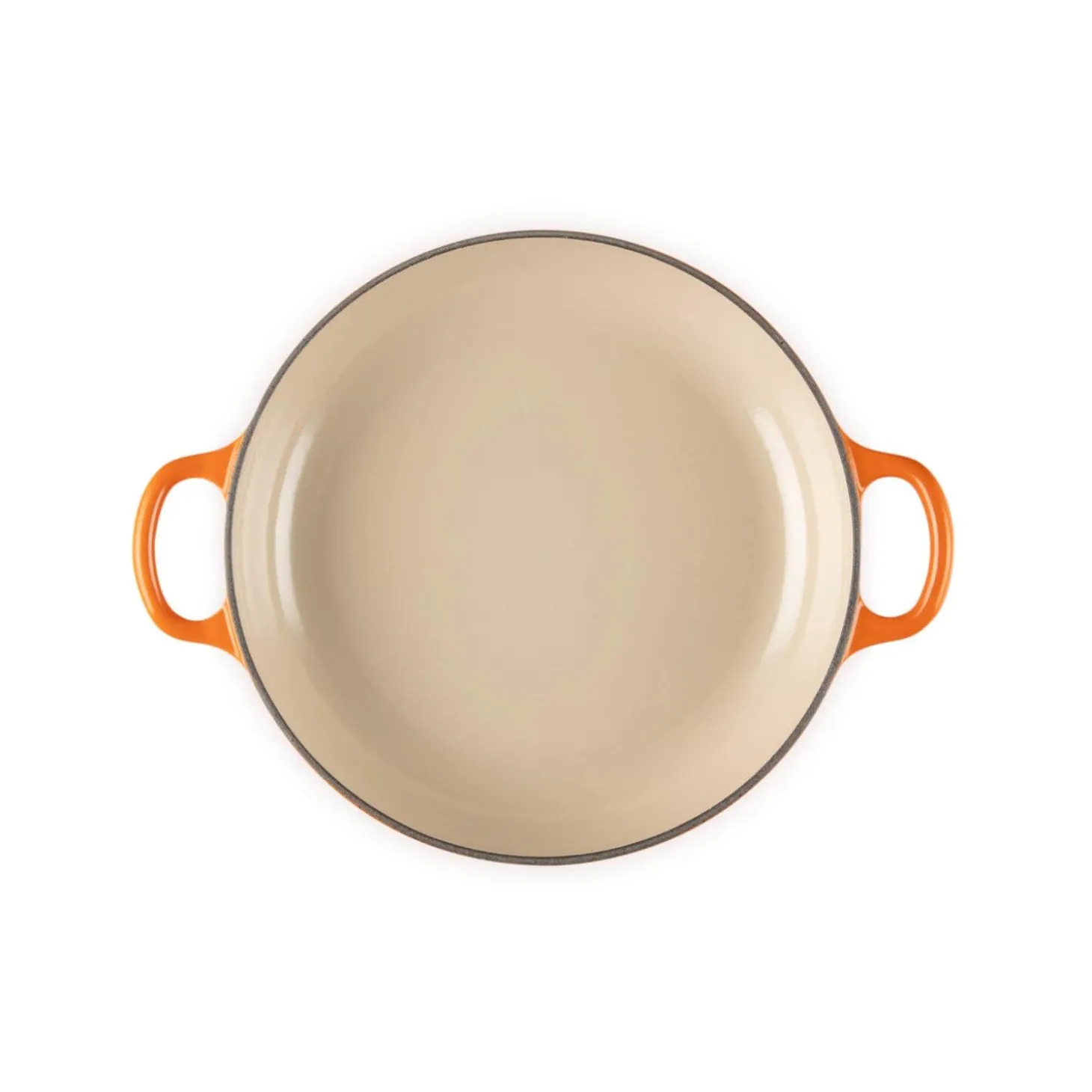 Le Creuset Signature Cast Iron 22cm Shallow Casserole - Volcanic
