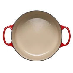 Le Creuset Signature Cast Iron 22cm Round Casserole - Cerise