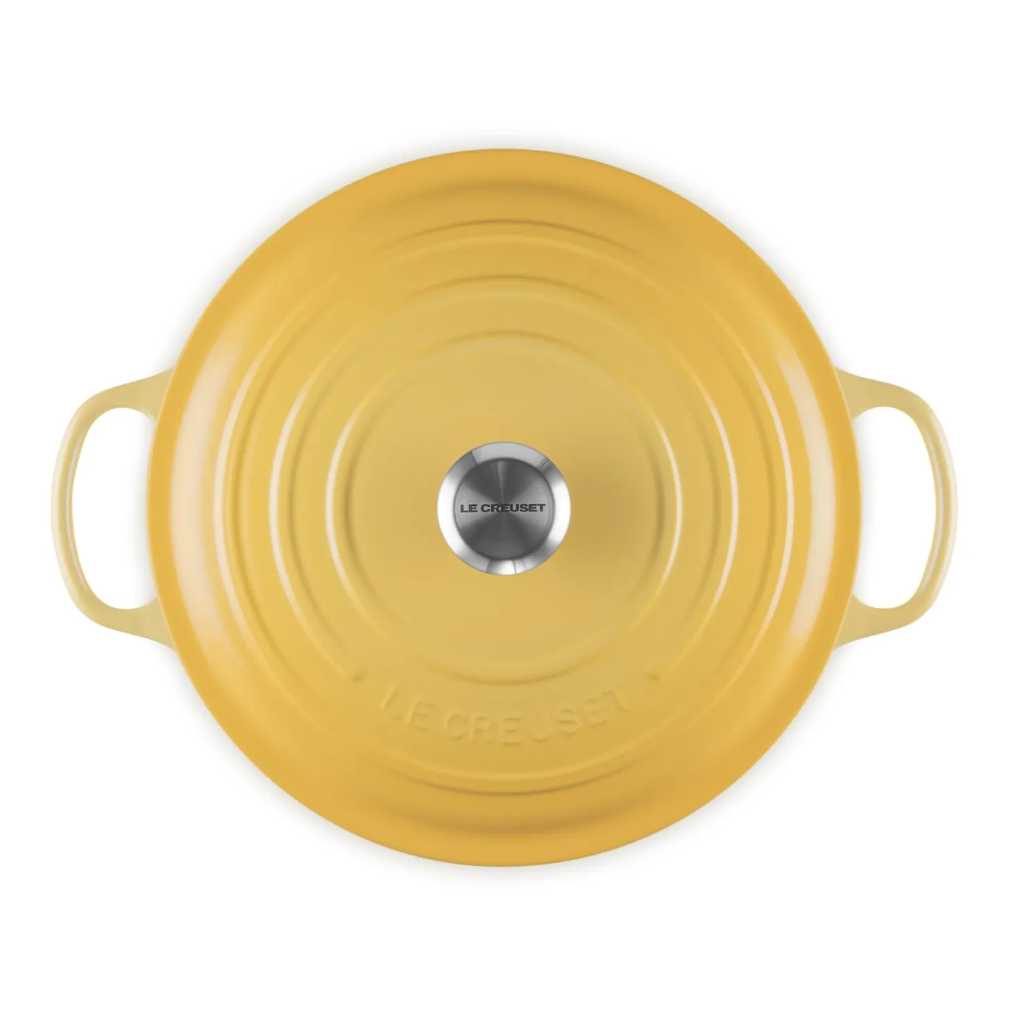 Le Creuset Signature Cast Iron 30cm Round Risotto Pot / Casserole - Camomille