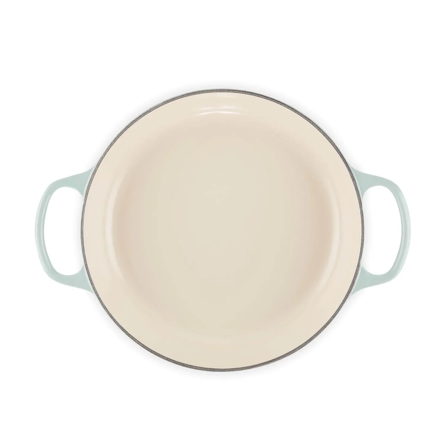 Le Creuset Signature Cast Iron 26cm Shallow Casserole - Sea Salt