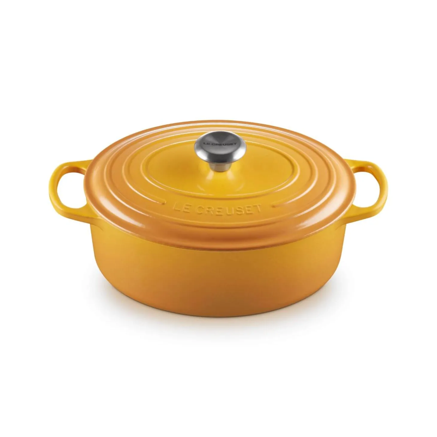 Le Creuset Signature Cast Iron 29cm Oval Casserole - Nectar