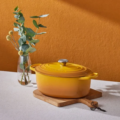 Le Creuset Signature Cast Iron 29cm Oval Casserole - Nectar