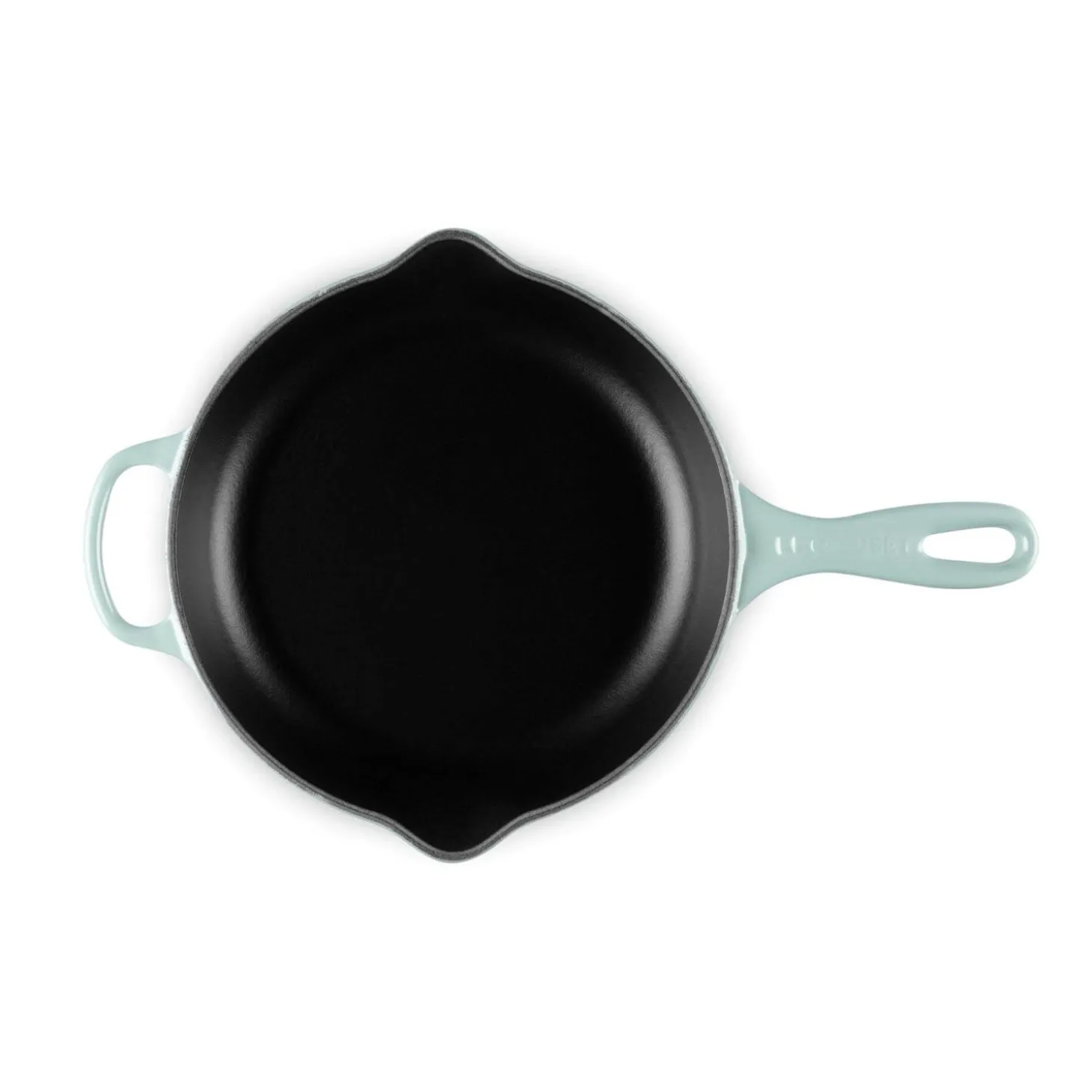 Le Creuset Signature Cast Iron 23cm Round Skillet - Sea Salt