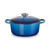 Le Creuset Signature Cast Iron 24cm Round Casserole - Azure