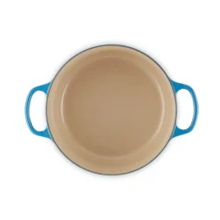 Le Creuset Signature Cast Iron 24cm Round Casserole - Azure