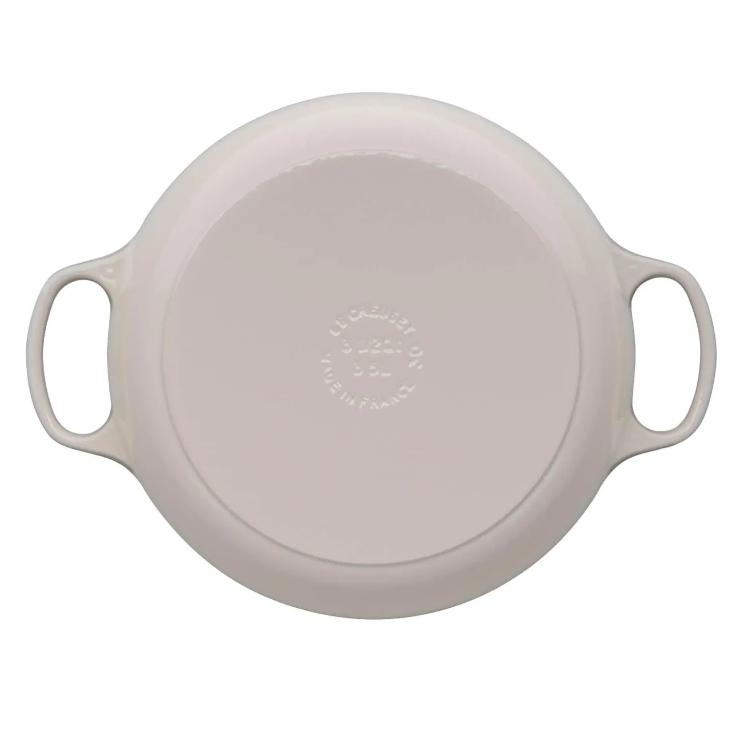 Le Creuset Signature Cast Iron 30cm Shallow Casserole - Meringue
