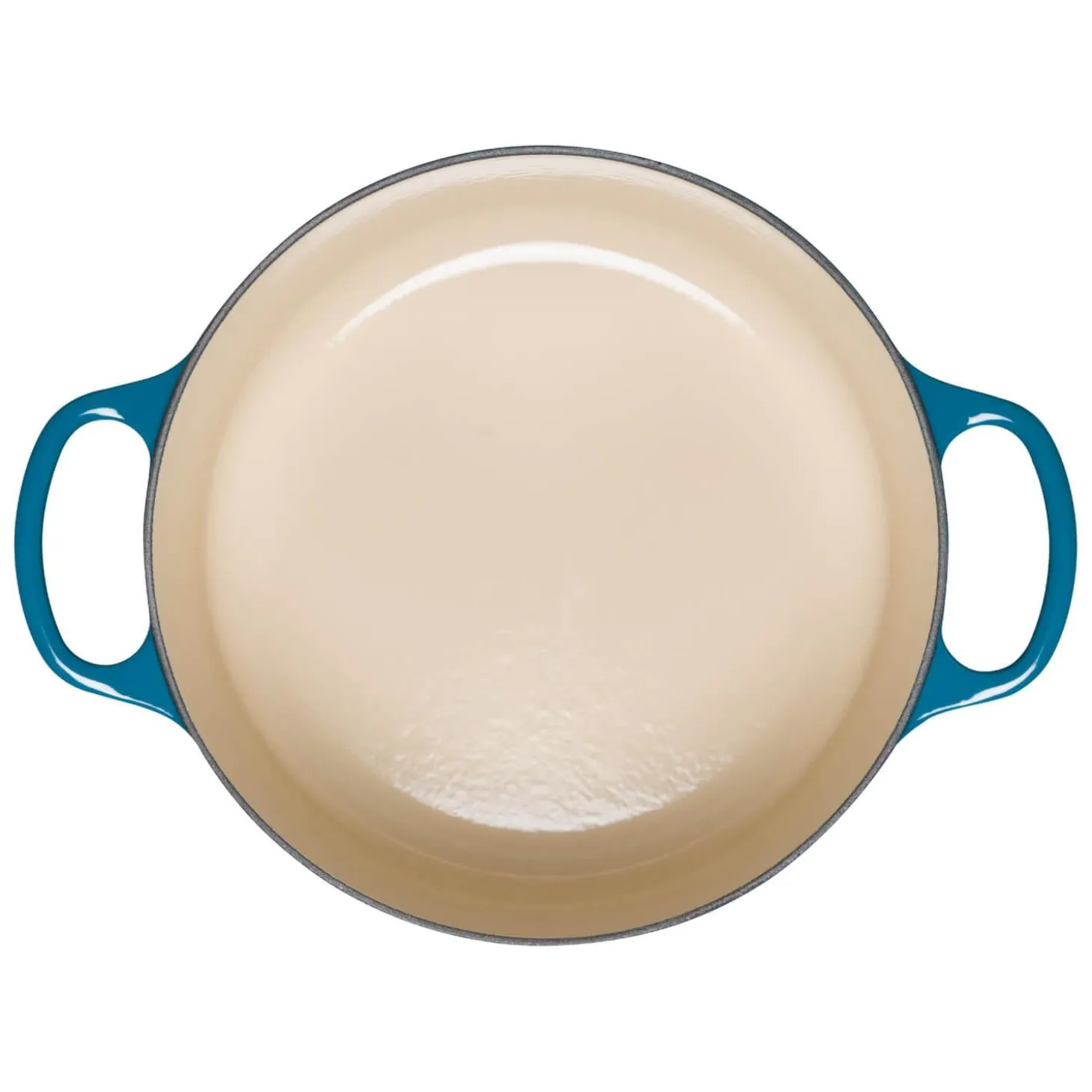 Le Creuset Signature Cast Iron 28cm Round Casserole - Deep Teal