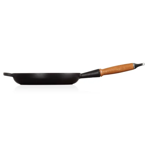 Le Creuset Signature Cast Iron 2 Piece Frying Pan Set - Satin Black