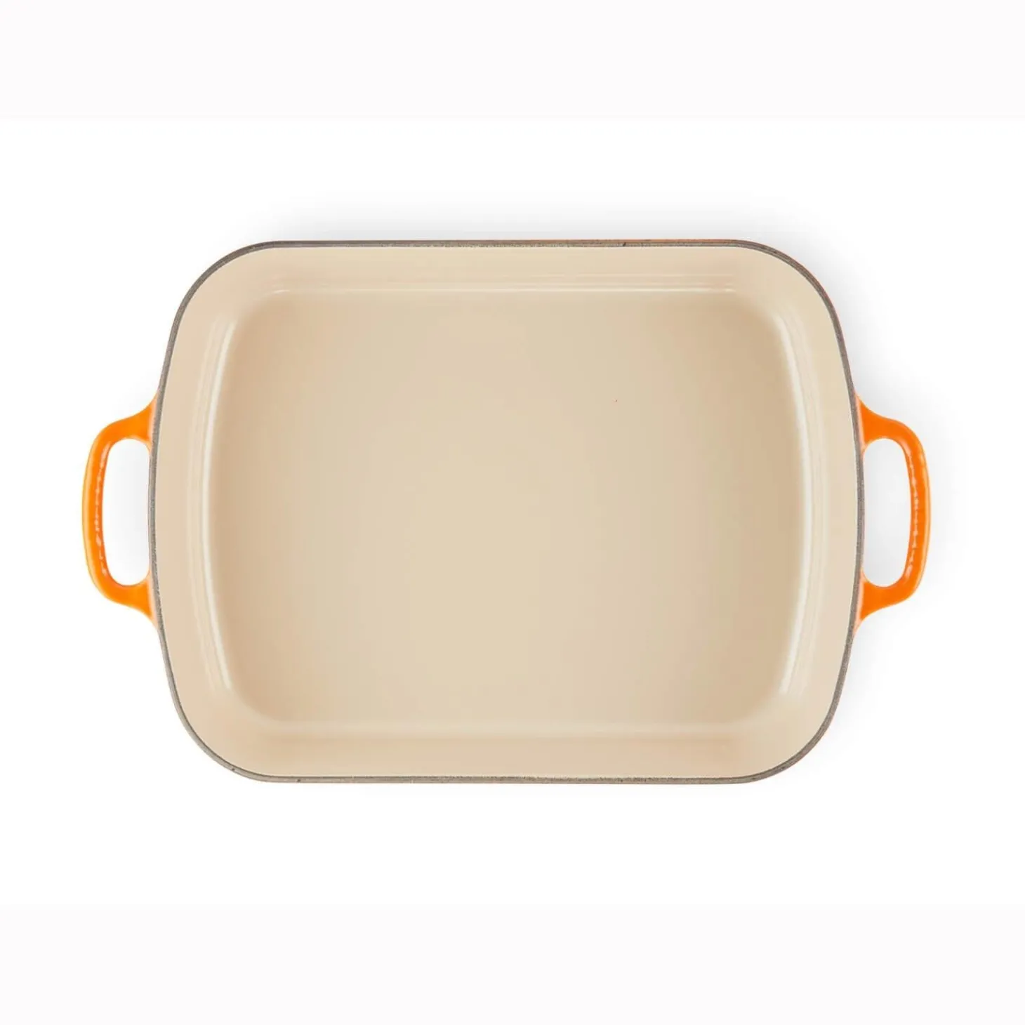 Le Creuset Signature 37cm Cast Iron Roaster - Volcanic