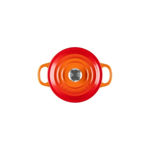 Le Creuset Signature 14cm Cast Iron Round Casserole - Volcanic