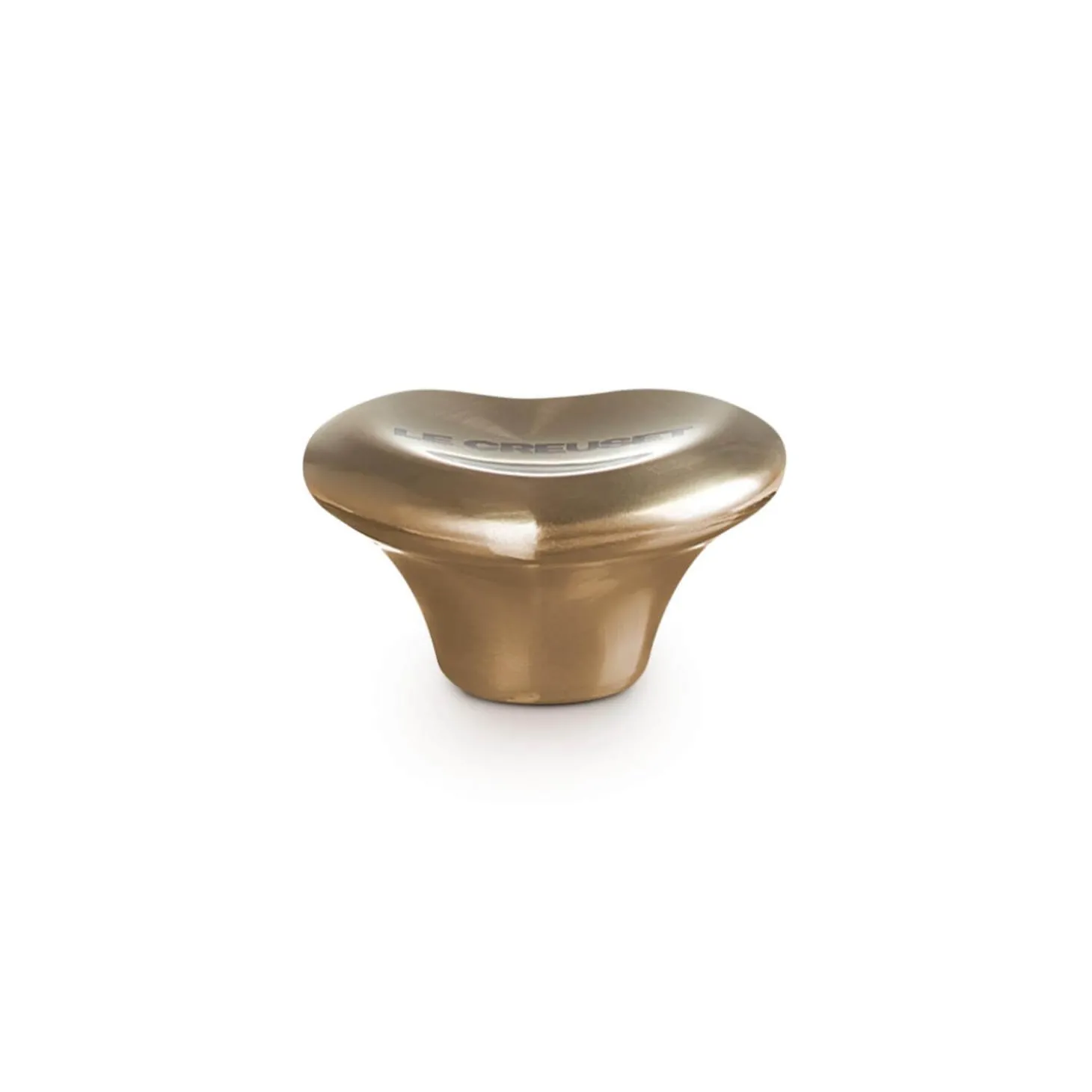 Le Creuset Signature Heart 5cm Knob - Light Gold