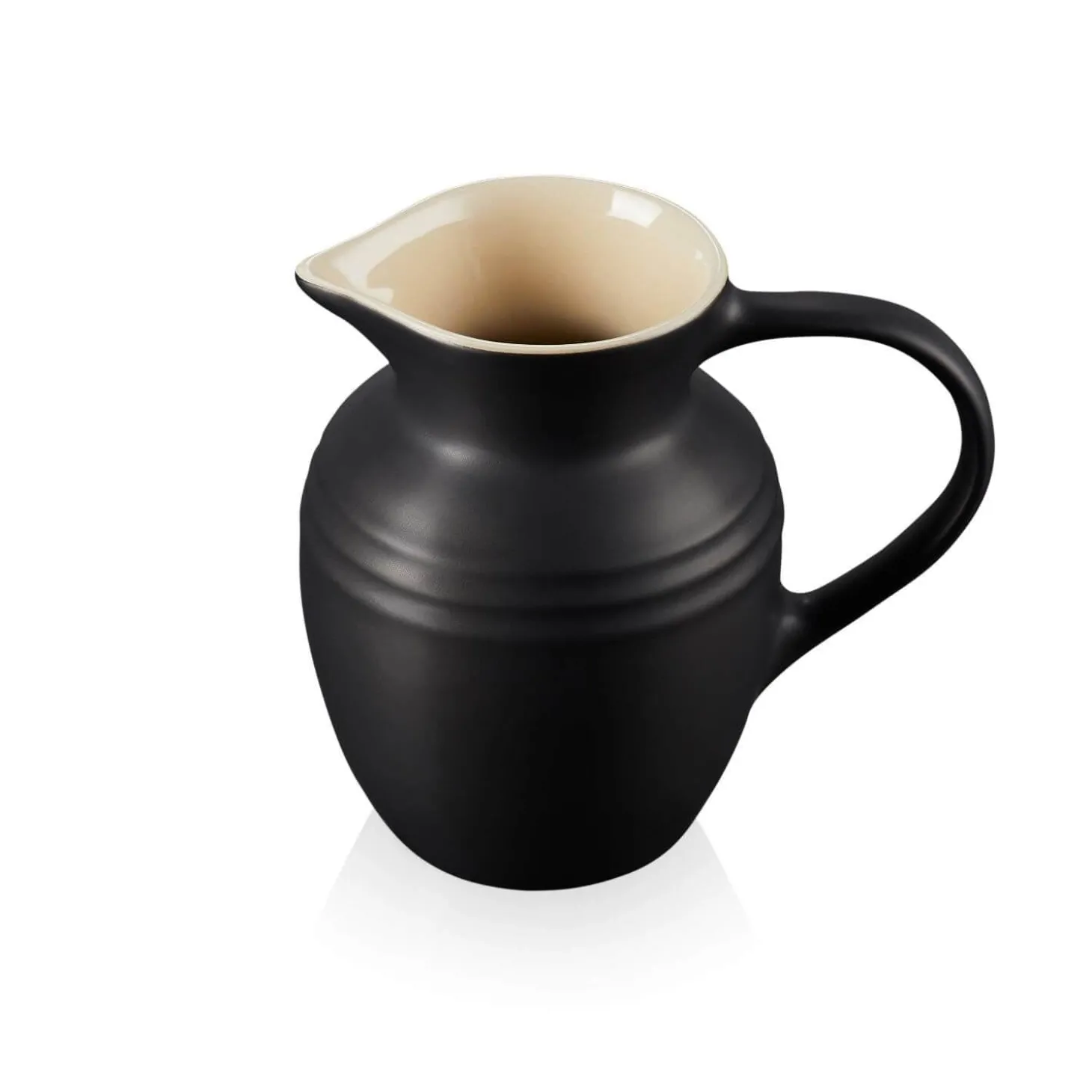 Le Creuset Stoneware Breakfast Jug - Satin Black