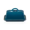 Le Creuset Stoneware Butter Dish - Deep Teal