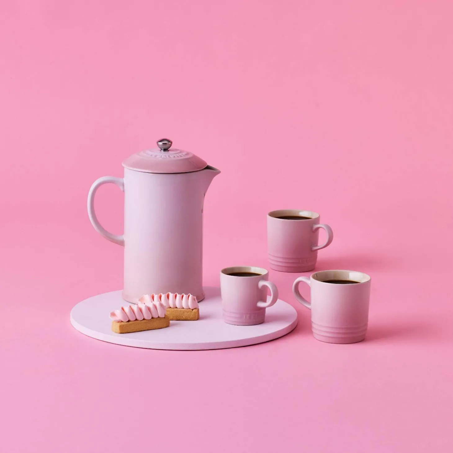 Le Creuset Stoneware Butter Dish - Shell Pink