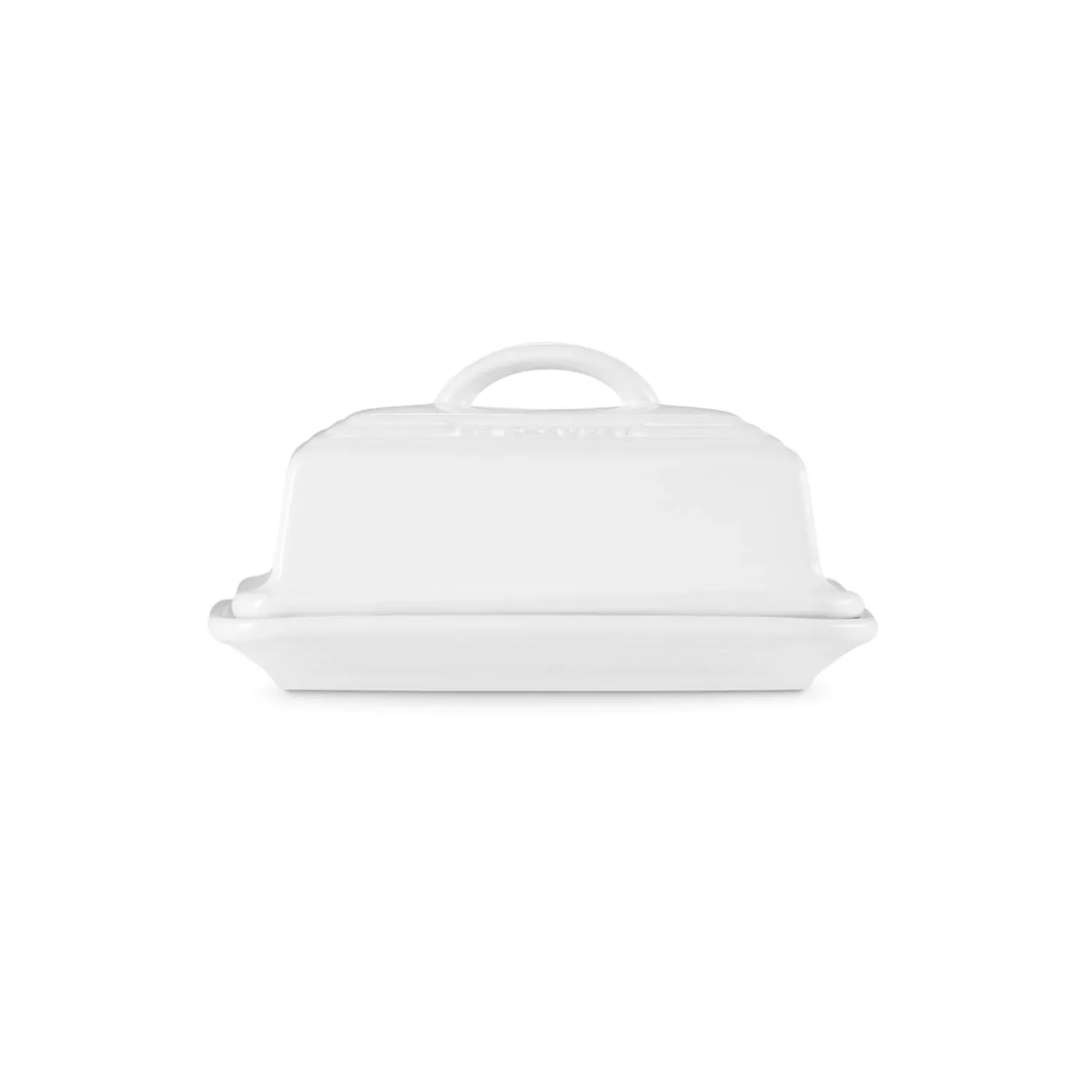 Le Creuset Stoneware Butter Dish - White