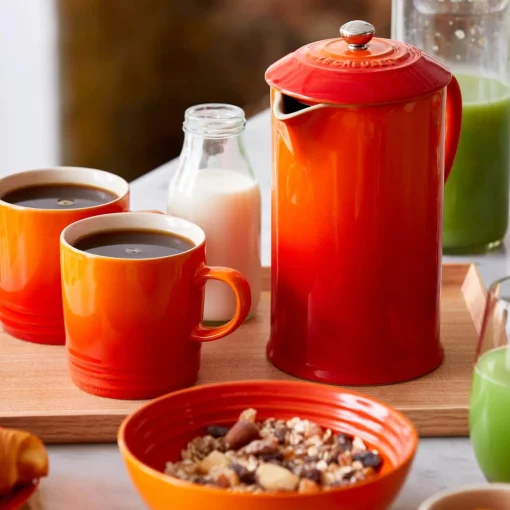 Le Creuset Stoneware Cafetiere - Volcanic