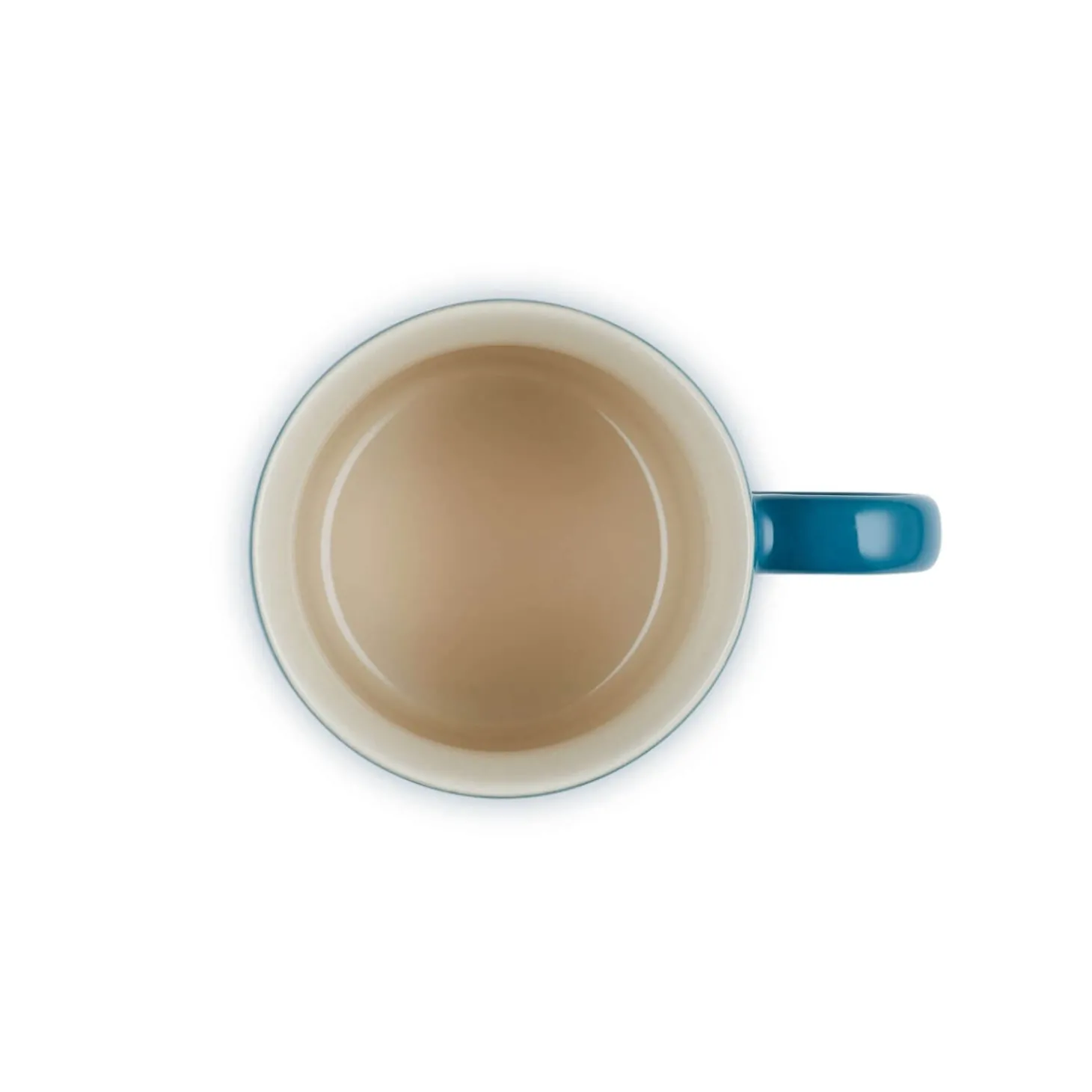 Le Creuset Stoneware Cappuccino Mug - Deep Teal