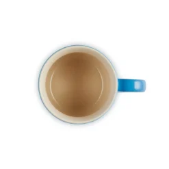 Le Creuset Stoneware Cappuccino Mug - Azure