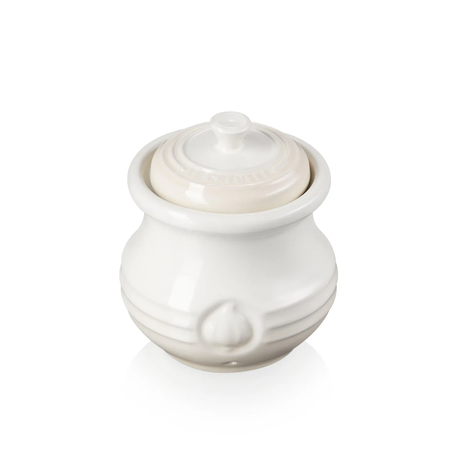 Le Creuset Stoneware Garlic Keeper - Meringue