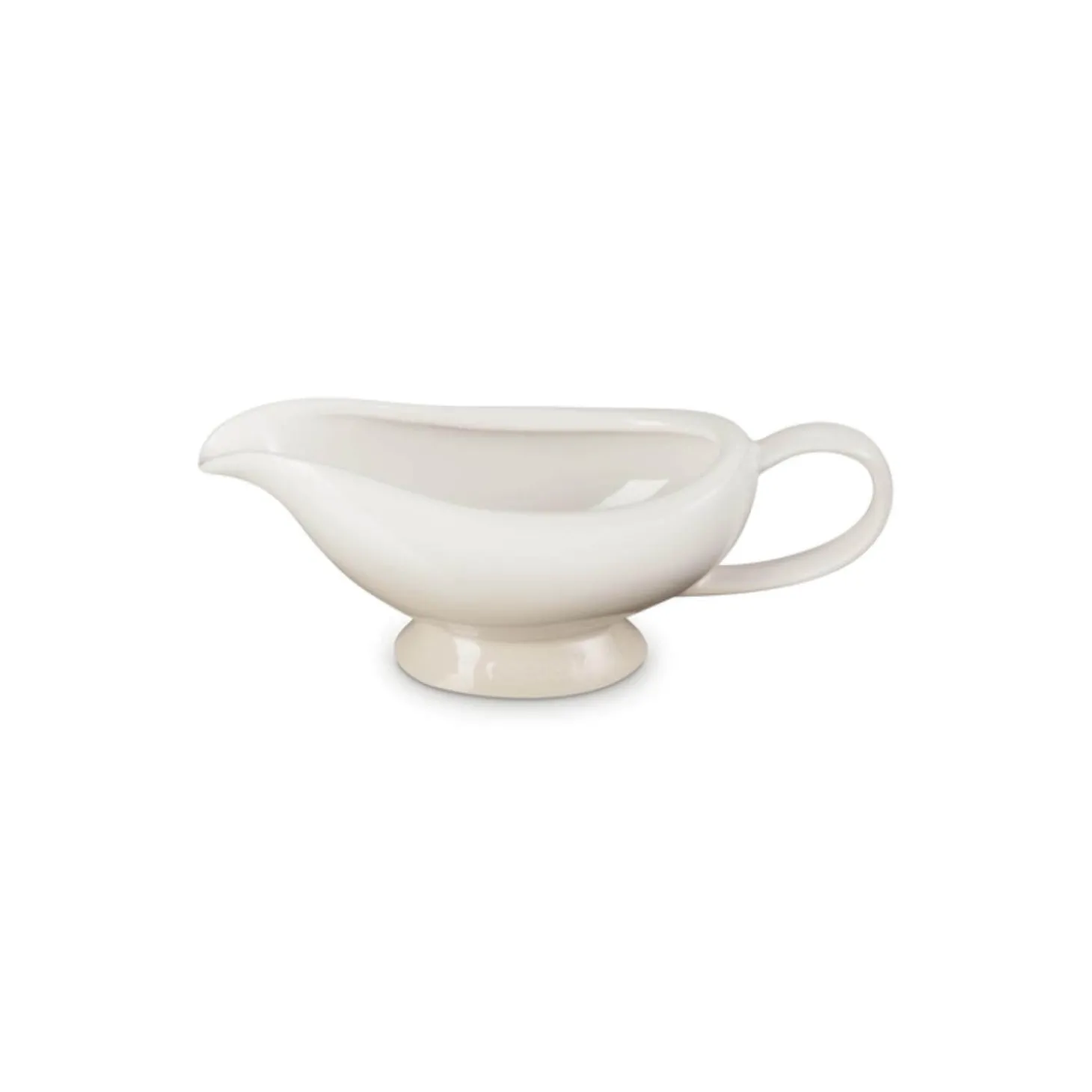 Le Creuset Stoneware Gravy Boat - Meringue