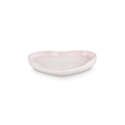 Le Creuset Stoneware Heart Spoon Rest - Shell Pink