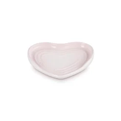 Le Creuset Stoneware Heart Spoon Rest - Shell Pink