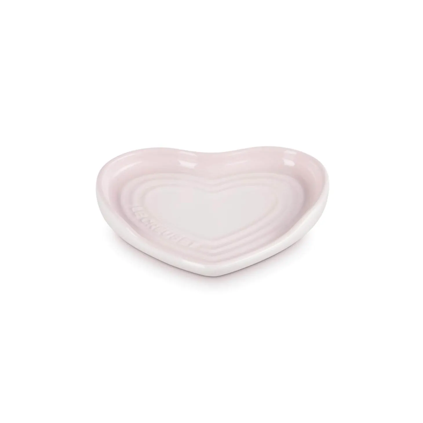 Le Creuset Stoneware Heart Spoon Rest - Shell Pink