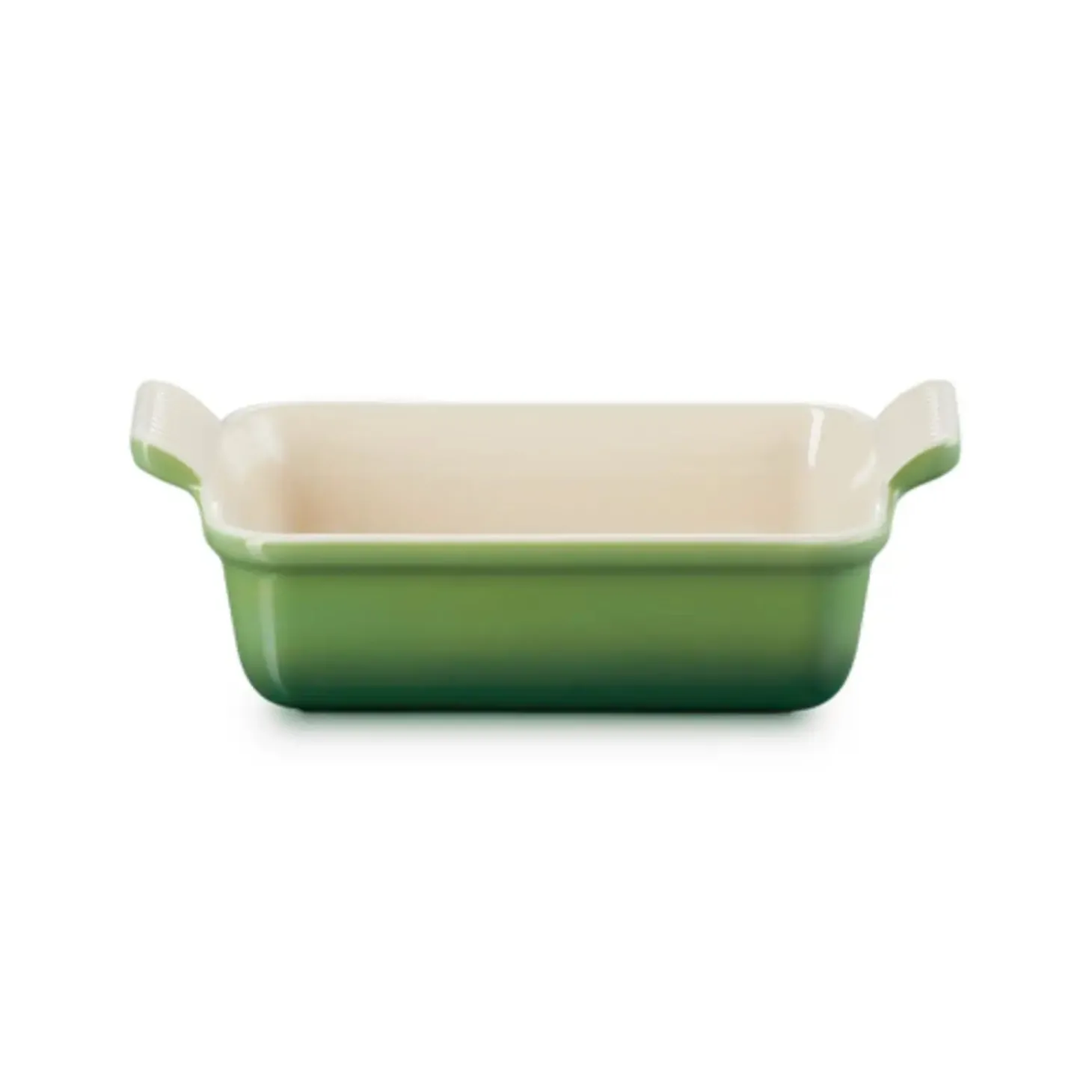 Le Creuset Stoneware Heritage 19cm Rectangular Deep Dish - Bamboo Green