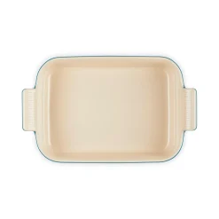 Le Creuset Stoneware Heritage 26cm Rectangular Deep Dish - Deep Teal
