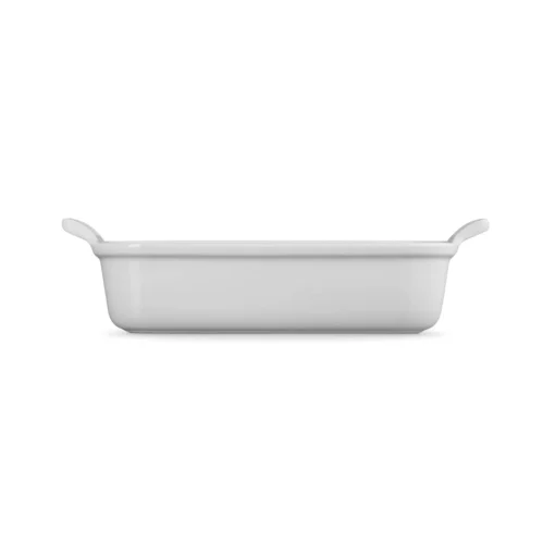 Le Creuset Stoneware Heritage 26cm Rectangular Deep Dish - White