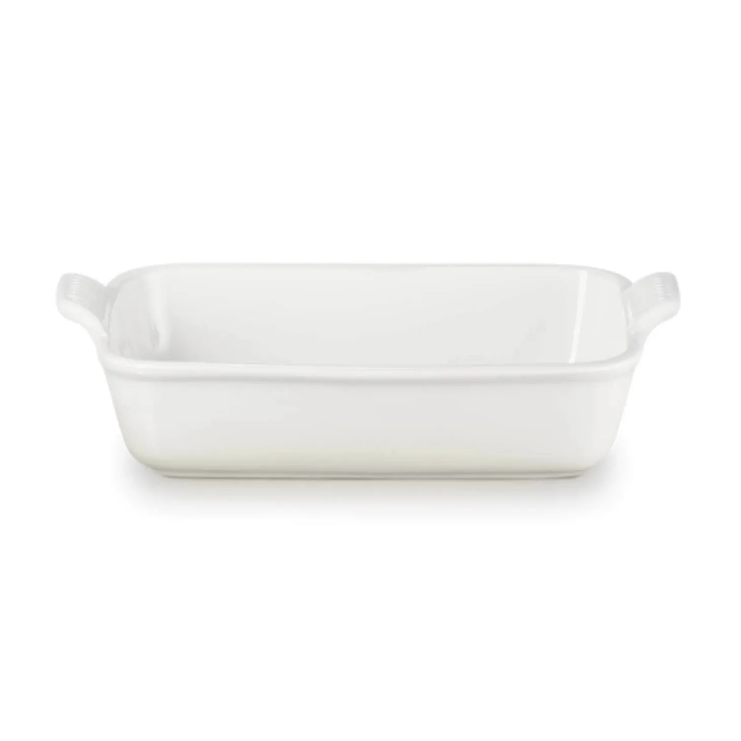 Le Creuset Stoneware Heritage 26cm Rectangular Deep Dish - Meringue