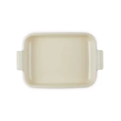 Le Creuset Stoneware Heritage 32cm Deep Rectangular Dish - Shell Pink