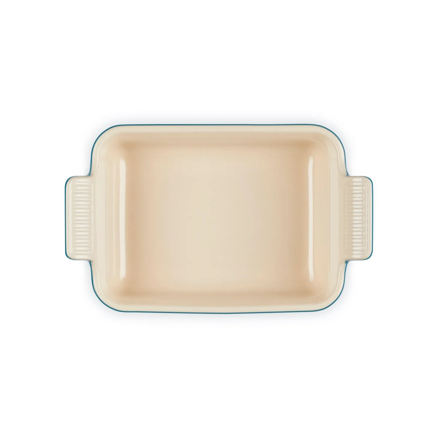Le Creuset Stoneware Heritage 19cm Rectangular Deep Dish - Deep Teal