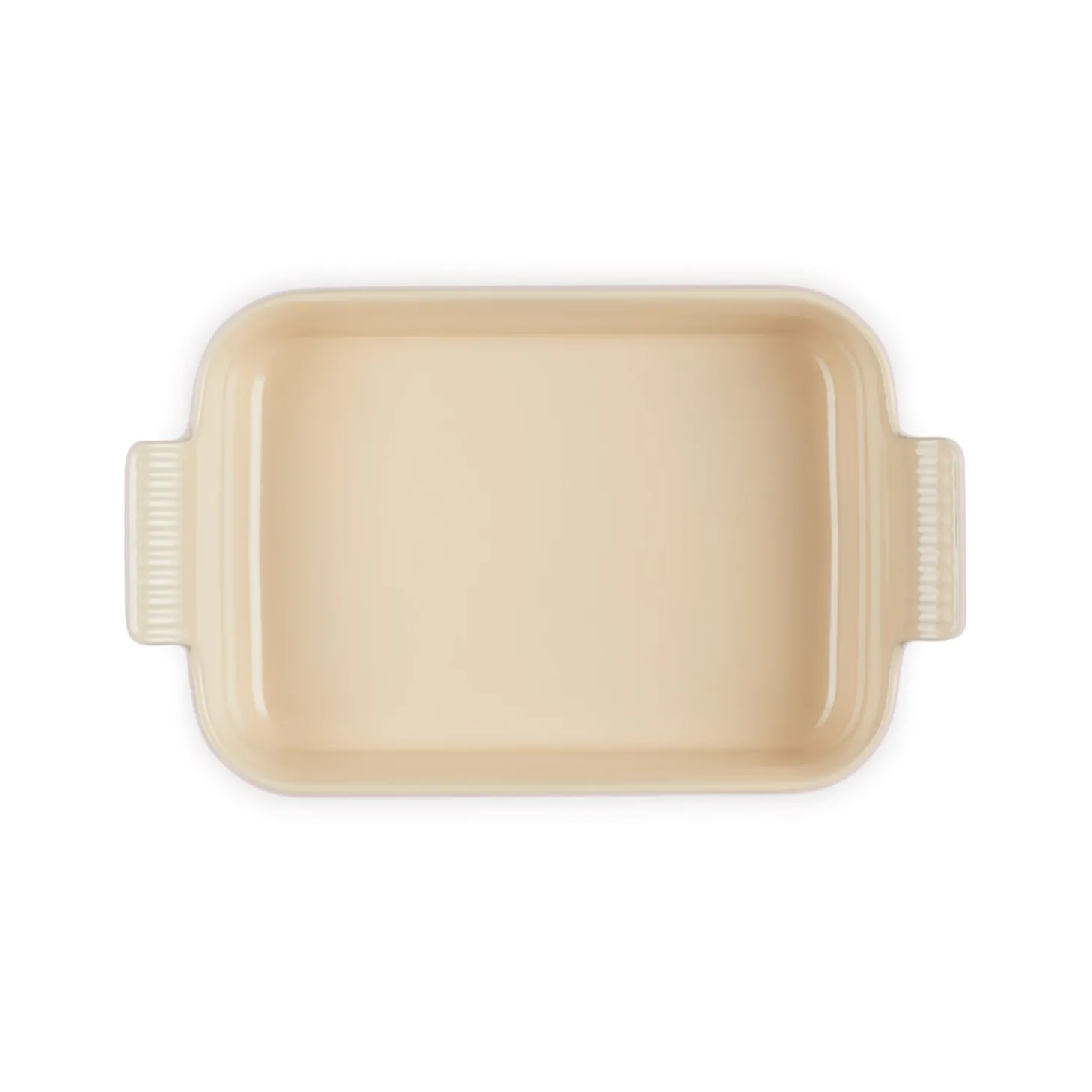 Le Creuset Stoneware Heritage 26cm Rectangular Deep  Dish - Shell Pink
