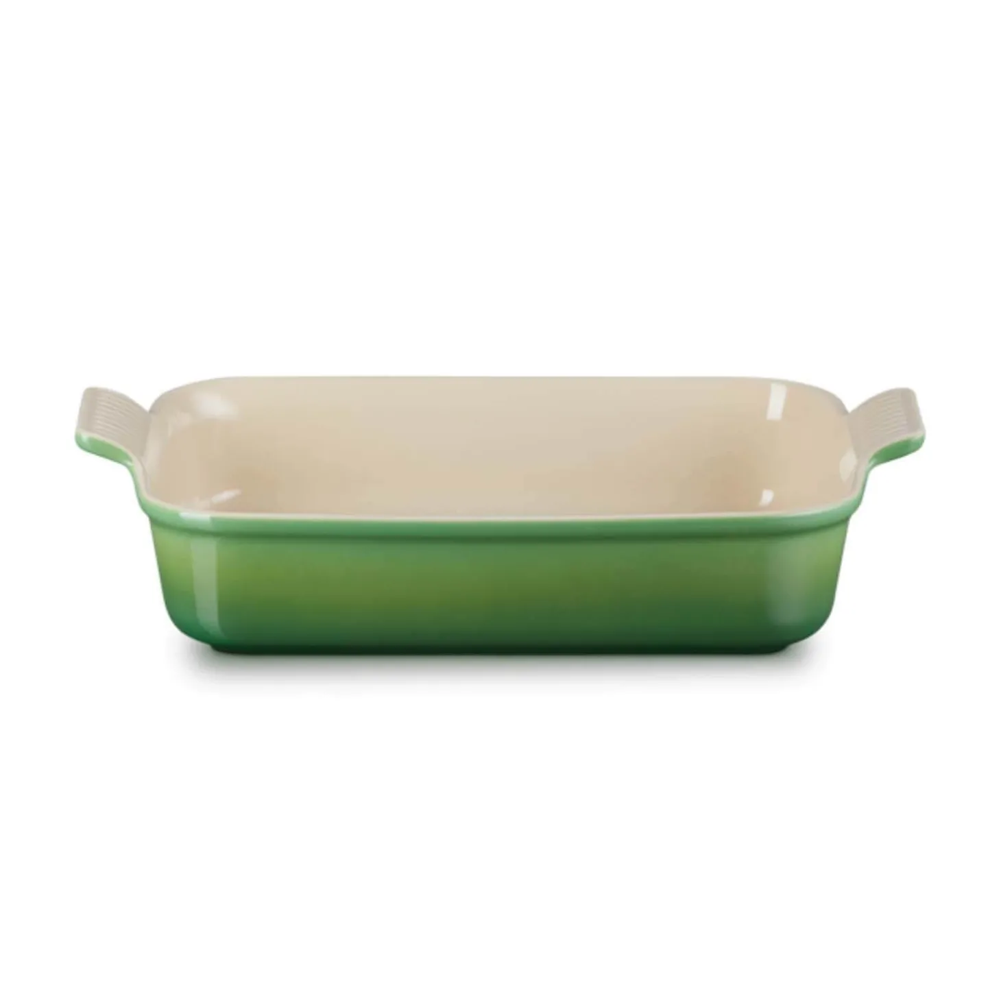 Le Creuset Stoneware Heritage 32cm Rectangular Deep Dish - Bamboo Green