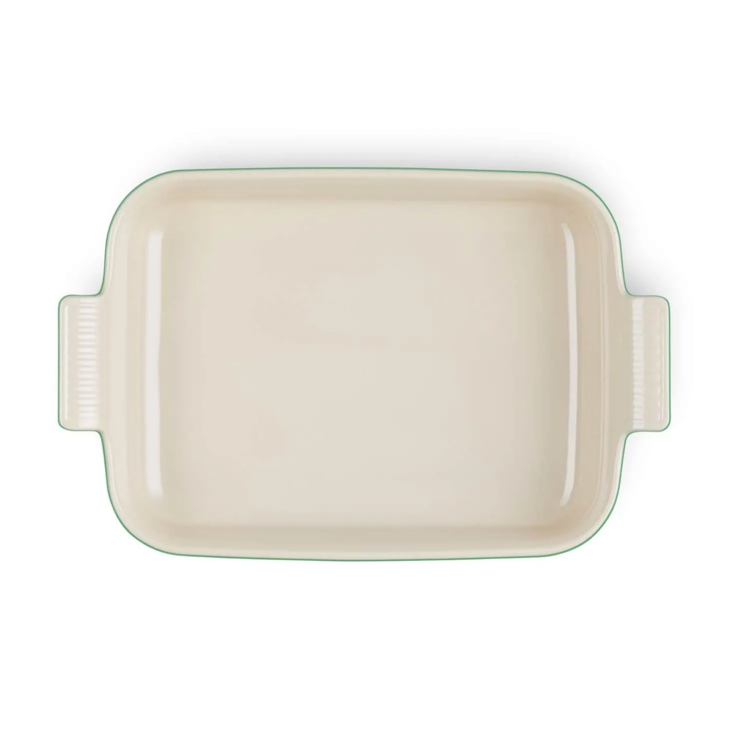 Le Creuset Stoneware Heritage 32cm Rectangular Deep Dish - Bamboo Green