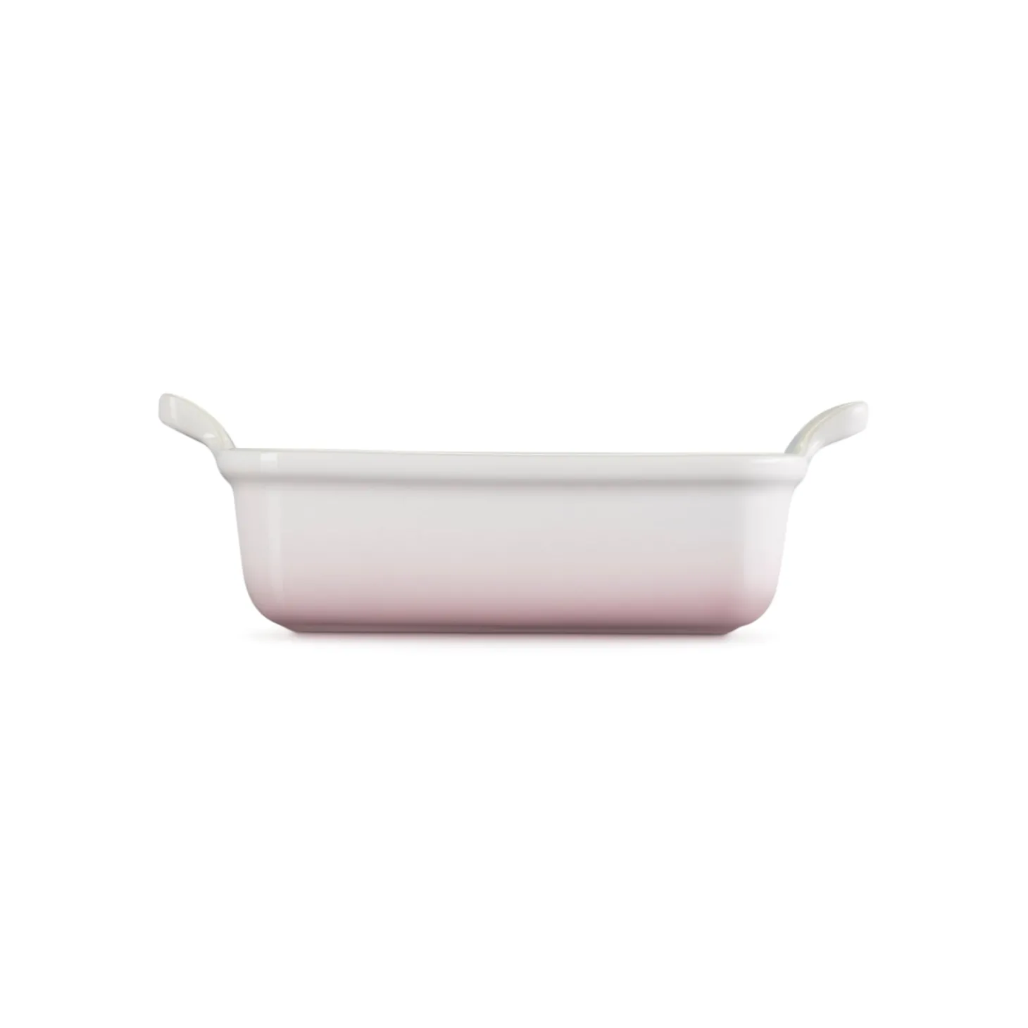 Le Creuset Stoneware Heritage 19cm Rectangular Deep  Dish - Shell Pink