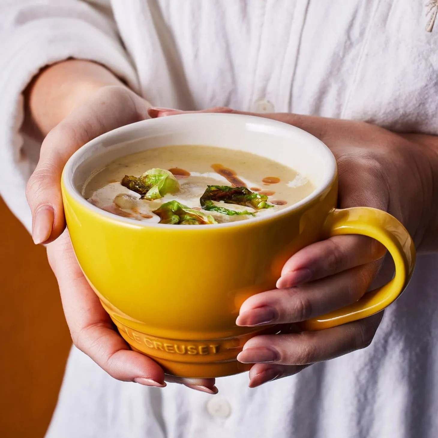 Le Creuset Stoneware 400ml Grand Mug - Nectar