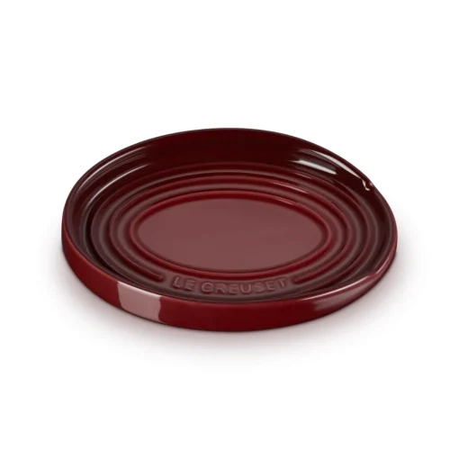 Le Creuset Stoneware Oval Spoon Rest - Garnet