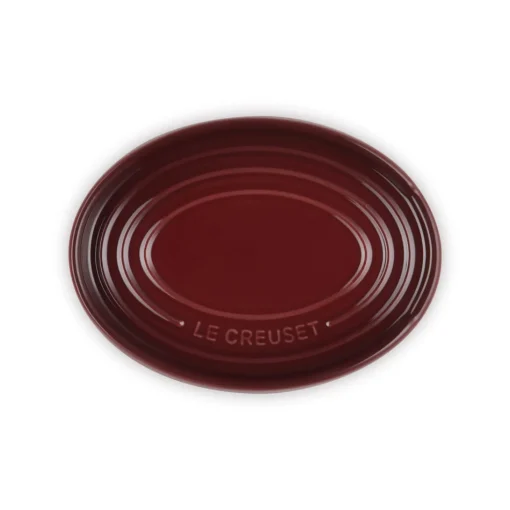 Le Creuset Stoneware Oval Spoon Rest - Garnet