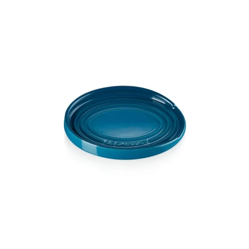 Le Creuset Stoneware Oval Spoon Rest - Deep Teal
