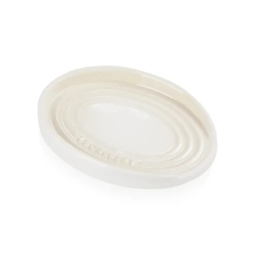 Le Creuset Stoneware Oval Spoon Rest - Meringue