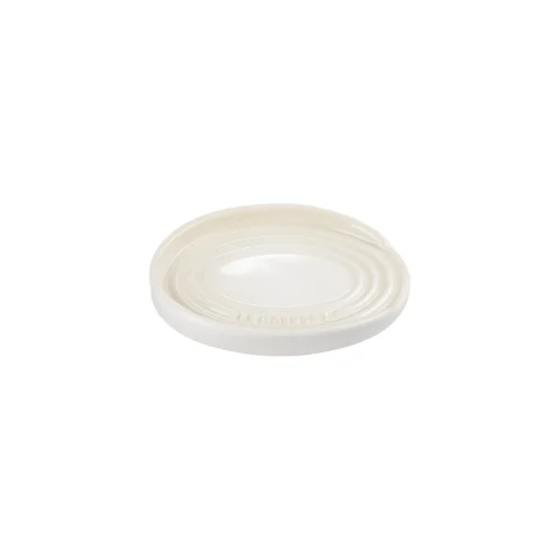 Le Creuset Stoneware Oval Spoon Rest - Meringue